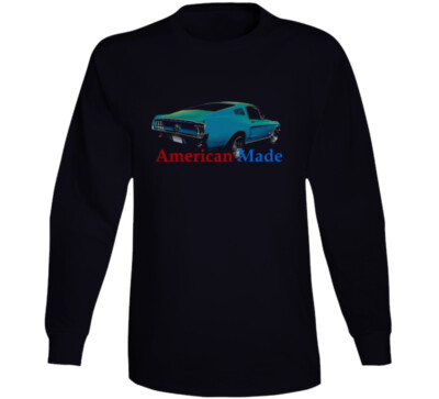 American Made Mustang68 Fastback Long Sleeve Gift Long Sleeve T Shirt