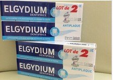 ELGYDIUM Anti-Plaque Toothpaste containing Chlorhexidine 4 x 75ml UK STOCK 96.67 per litre