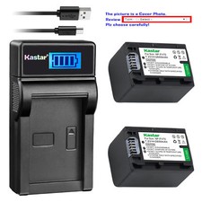 NP-FV70 Battery or LCD Charger for Sony HXR-MC50 HXR-NX30 HXR-NX70 HXR-NX80
