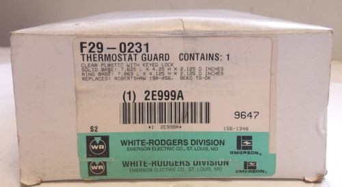 EMERSON THERMOSTAT GUARD P/N:F29-0231 LOT OF 2 BRAND NEW