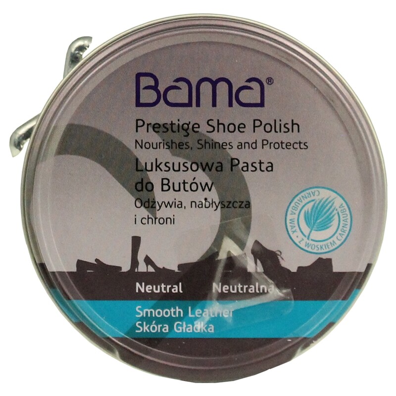 BAMA  Prestige Shoe Polish Premium TRADITIONAL Protection smooth Leather-Neutral