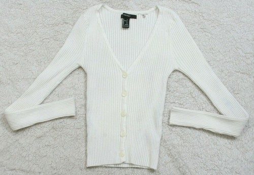 Forever 21 White Girls Cardigan Solid 