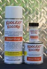 SUNSET ORANGE  Paint for Schwinn Bike Restoration for STINGRAY Bicycle-others