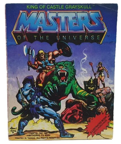 Masters Of The Universe King Castle Grayskull 1981 Mini Comic Illustrated Book - Photo 1 sur 13