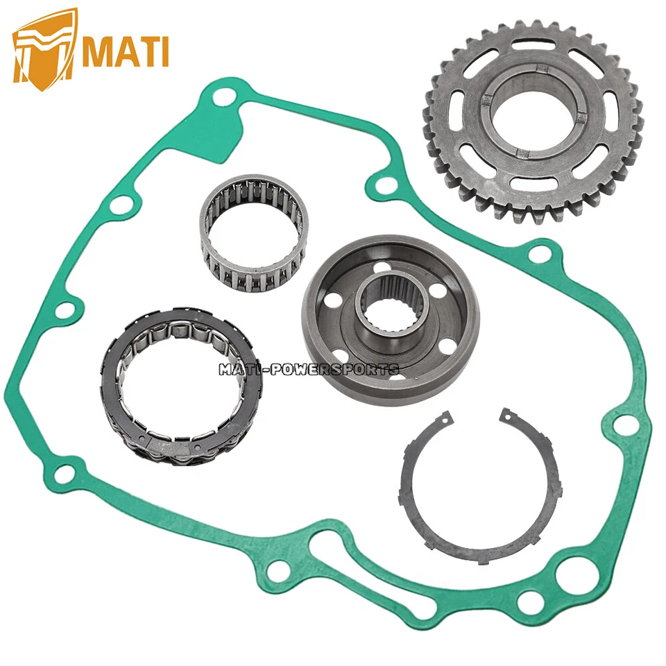 One-Way Starter Clutch Gear Bearing Kit w/Gasket for Honda CRF450X 2005-2017 - Изображение 3 из 4