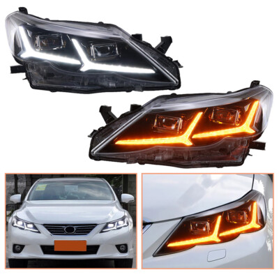 Für Toyota Mark X Scheinwerfer 10-13 LED Projektor LED DRL Ersetzen Sie Halogen