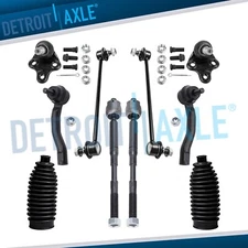 Front Inner Outer Tie Rod Lower Ball Joint Sway Bar Link End for Toyota Corolla