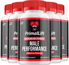 (5 Pack) Primal Lift for Men Capsules-PrimalLift Vitamin Complex Pills, Reviews