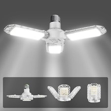300w600w Led Garage Light Deformable Super Bright Work Shop Ceiling Light Bulb