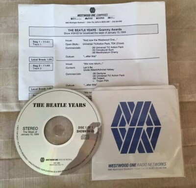 Westwood One Radio Show Disc 1994 ビートルズ Westwood One Radio Show Disc 1994 ビートルズ Westwood One