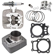 NICHE Cylinder Head Piston Gasket Kit for Honda Rancher TRX350 12100-HN5-670