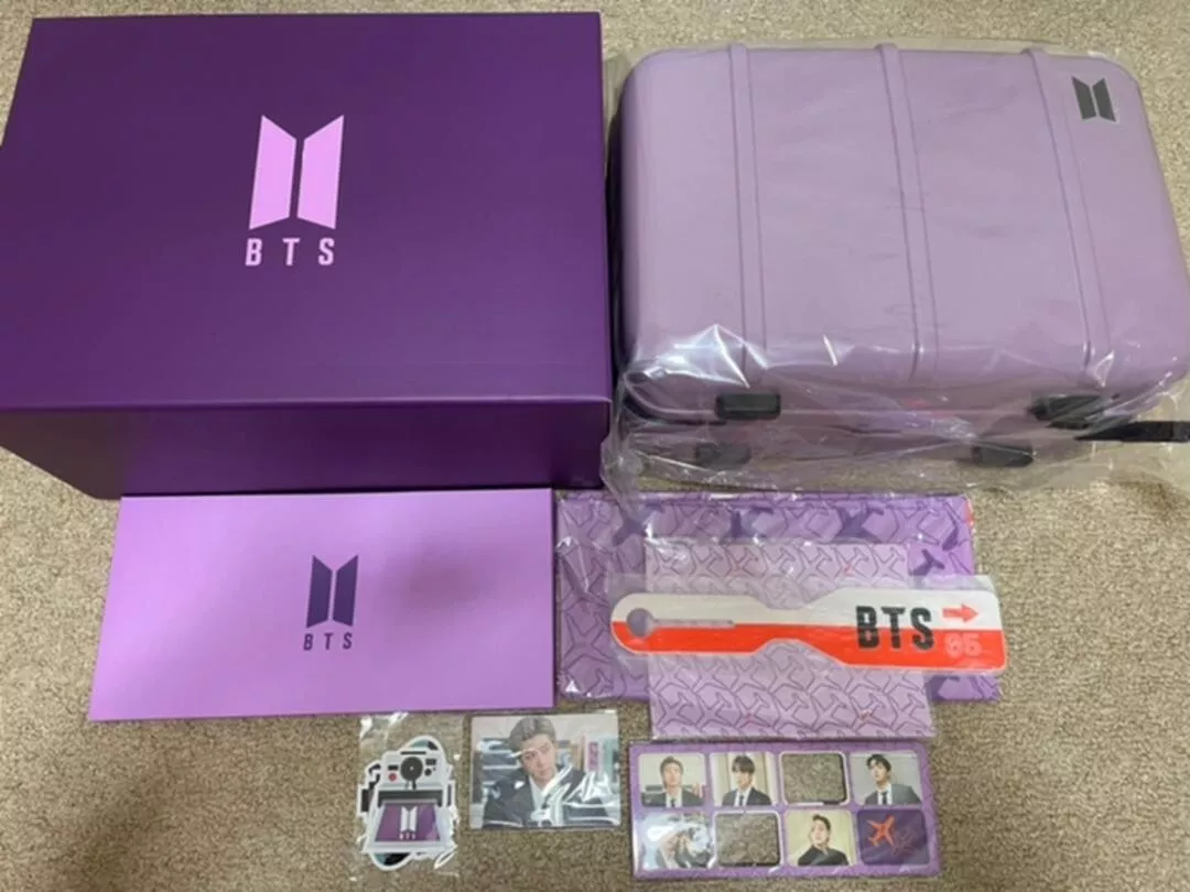 BTS MERCH BOX # 5 Official Membership ARMY MINI LUGGAGE NEW