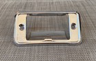 <!--F#f_0-->TOYOTA 76-78 COROLLA KE30-KE35 COUPE-SEDAN GENUINE CHROME DASH ASH-TRAY SURROUND<!--F/-->