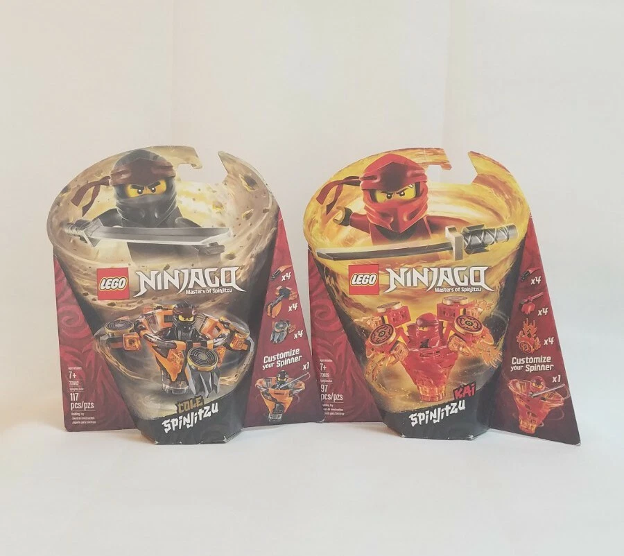 Manga udskille Soveværelse Lego Ninjago Spinjitzu Kai 70659 Sealed and Ninjago 70662 Opened &amp; 100%  Complete | eBay