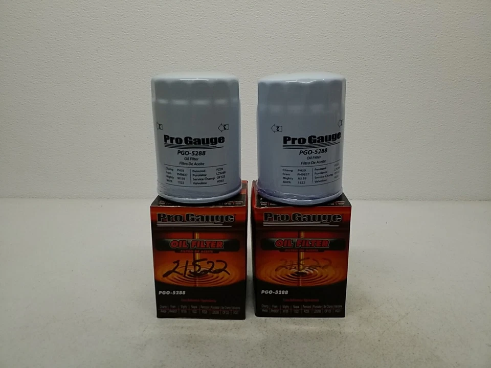 Filtro de óleo de motor automotivo calibre profissional PGO5288 quantidade de 2 filtros de óleo - Imagem 3 de 4