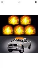 5pcs Amber Roof Cab Marker Clearance Led Bulbs Lights 2003-2015 Dodge Ram Dually 5pcs Amber Roof Cab Marker Clearance Led Bulbs Lights 2003-2015 Dodge Ram Dually