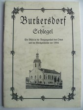 Burkersdorf. Neudruck Ortsgeschichte aus der Neuen Sächsischen Kirchengalerie