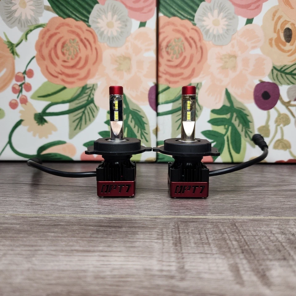 OPT7 FluxBeam H4 Core Choice LED Faros Bombillas FX-7000 Cree Chip Paquete de 2 Nuevo  Foto 2 de 4