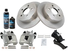 For 1995-2001 Ford Explorer Brake Pad Rotor and Caliper Set Rear 83896WGKB 1999