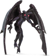 Mothman Figurine - Detailed 5" Plastic Model Figure - Fun Educational Mythical C