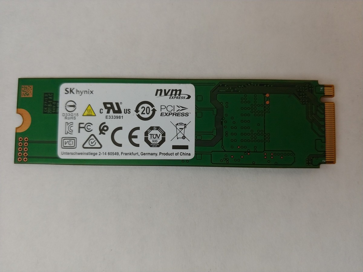 SK Hynix BC511 HFM256GDJTNI 256 GB NVMe 80mm Solid State SK Hynix BC511 HFM256GDJTNI 256 GB NVMe 80mm Solid State