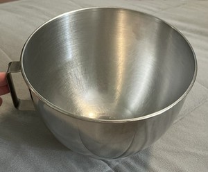 KitchenAid 5qt Mixer Bowl K45 Stainless Steel 4.5 Quart Handle