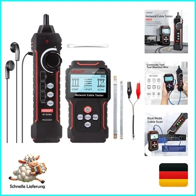 Noyafa NF-8209S: Multifunktionaler Kabeltester für präzise Netzwerkanalysen - Bild 1 von 4