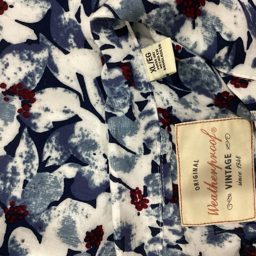 Original Weatherproof Shirt Beacon Blue Men’s Short Sleeve - Photo 6/8