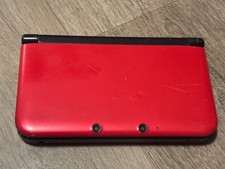 Nintendo 3DS XL Red Handheld Console System Authentic Tested *Read*