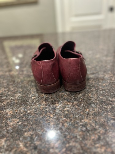 Johnston & Murphy “Dinah” Monk Strap Dress Shoes Women’s Red Leather 8.5 M SH36 - Picture 10 of 12