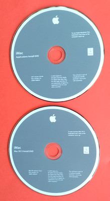 Mac OS X 10.6.2 for Apple MacBook on 2 DVDs, 2009, ENGLISH [ gebraucht ]