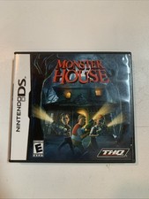 Monster House Nintendo DS Tested Works Complete In Box With Manual