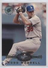 1995 Topps Stadium Club Virtual Reality Todd Worrell #33 2i9