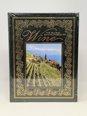 The Global Encyclopedia Of Wine Leather Bound Hard Cover 2004 - Brand New Sealed