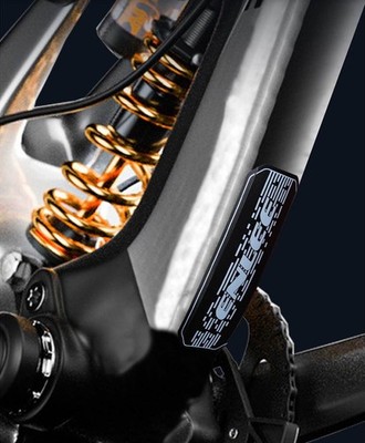 Fahrrad Rahmenschutz, Rahmenguard  für MTB, Downhill etc. 150x55 mm Enlee
