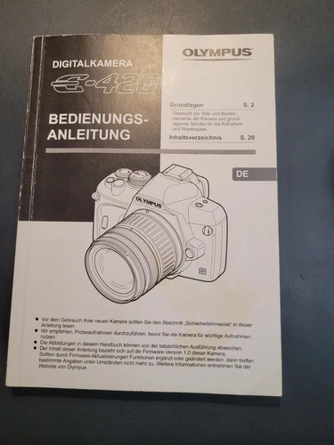 Olympus E-420 10.0MP Digitalkamera (mit 14-42mm und 40-150m) siehe Bilder - Bild 5 von 5