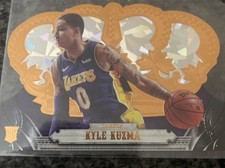 2017-18 Panini Crown Royale Kyle Kuzma Crystals Sparkle RC  35/99 Lakers/Bucks