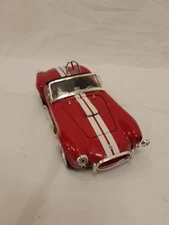 Sunnyside Shelby Cobra 427 SS Red White Racing Stripe 1:24 Scale Die-Cast