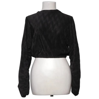 NLY Trend, Top, Größe: 36, Volume Shape Pleated Top, Grau, Polyester #WC1