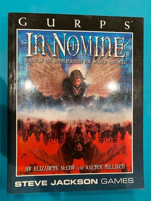GURPS In Nomine SJG Battleground For Heaven Hell 1st edition 2000 excellent 