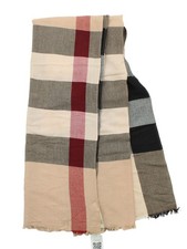 Burberry Herren Schal Mehrfarbig Kariert 100% Kaschmir Schal