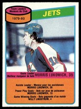 1980-81 O-Pee-Chee Morris Lukowich Winnipeg Jets #227