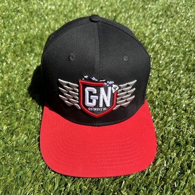 Get Nutz Hawaii snapback hat cap Da Ohana Brand Red and black