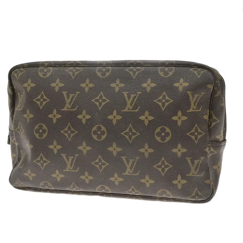 LOUIS VUITTON（LV） LOUIS VUITTON Trousse Toilette 28 pochette borsa a mano monogramma marrone M47522 67YG934