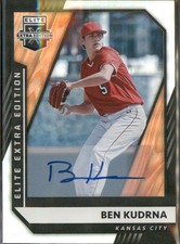 BEN KUDRNA #43 2021 Panini Elite Extra Edition Kansas City Royals NM