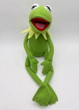 NANCO Vintage 2000 Kermit the Frog Posable Plush Jim Henson Muppets No Tags
