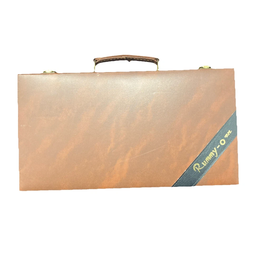 Vtg 1970s Rummy-O Rummikub Game 100% Cardinal Orig Instructions Carrying Case - Image 2 of 4