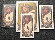 Lot Of 4 - Luis Robert - 2024 Topps Allen & Ginter #7 - SP Black/A&G/Mini/Base