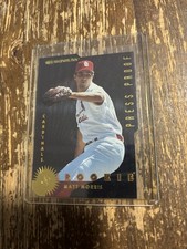 1997 Donruss Matt Morris Rookie Card /500 Press Proof St Louis Cardinals . rookie card picture