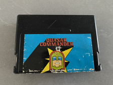 Tandy TRS-80 Quasar Commander Game Cartridge Tested Some label Wear